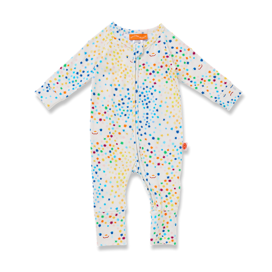 Long Sleeve Romper / Feeling Star