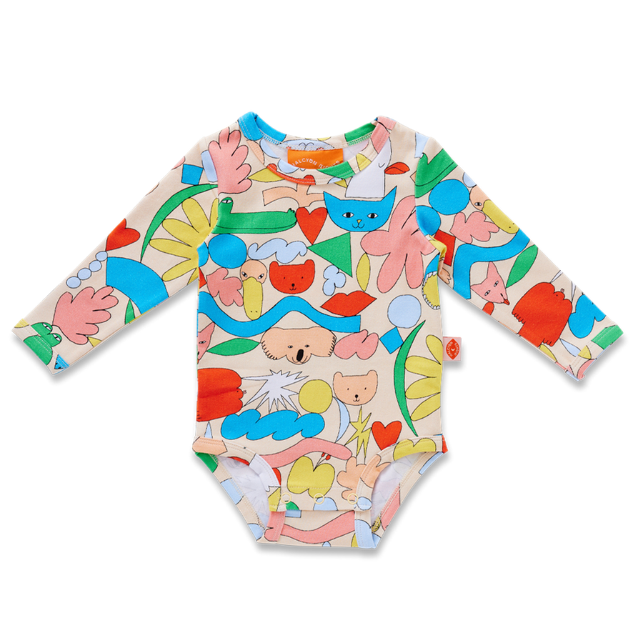 Long Sleeve Bodysuit / Little Billabong
