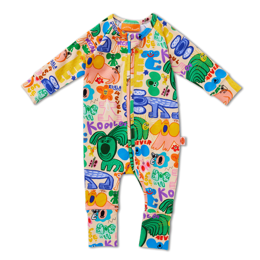 Long Sleeve Romper / Koala 4ever
