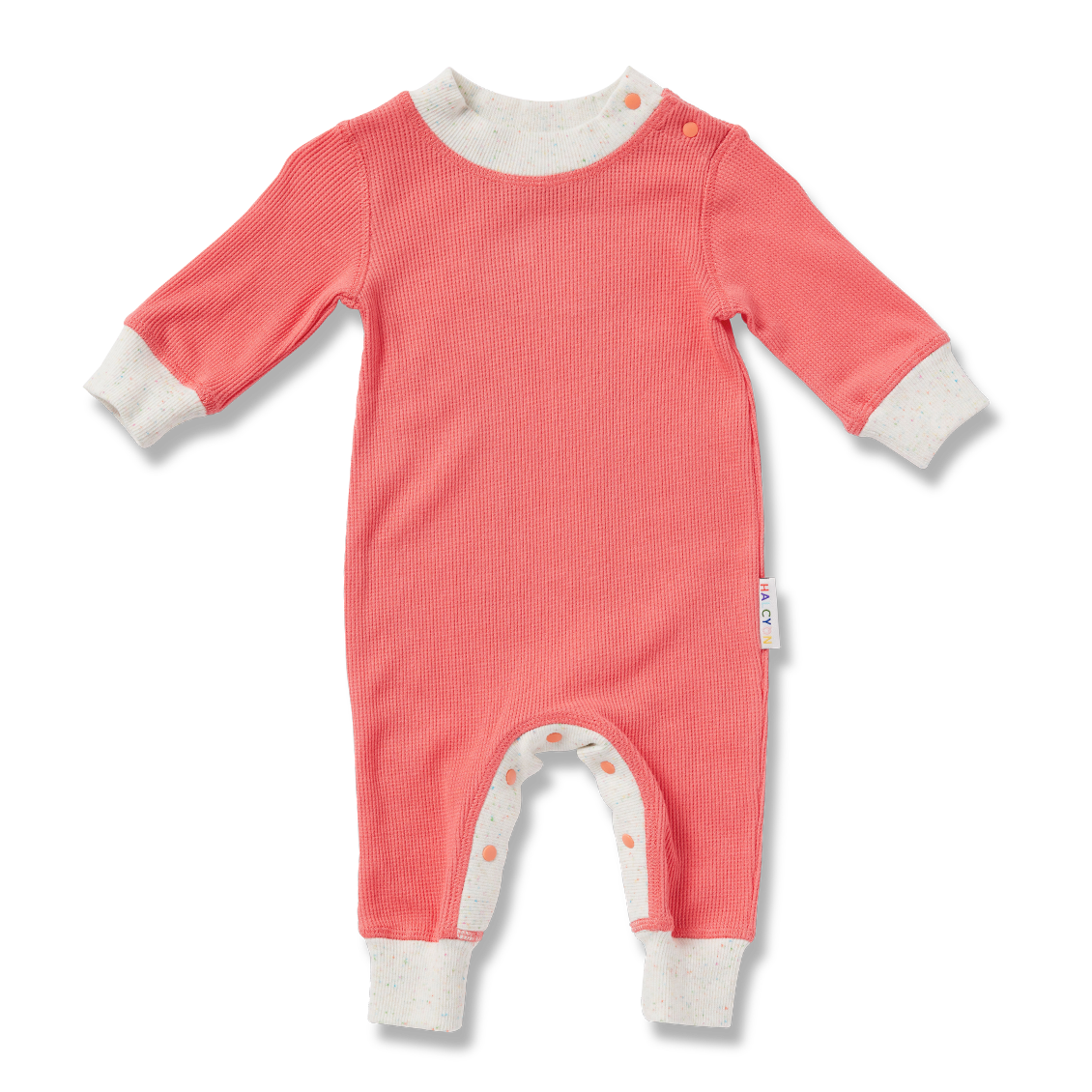 Watermelon Organic Long Sleeve Romper