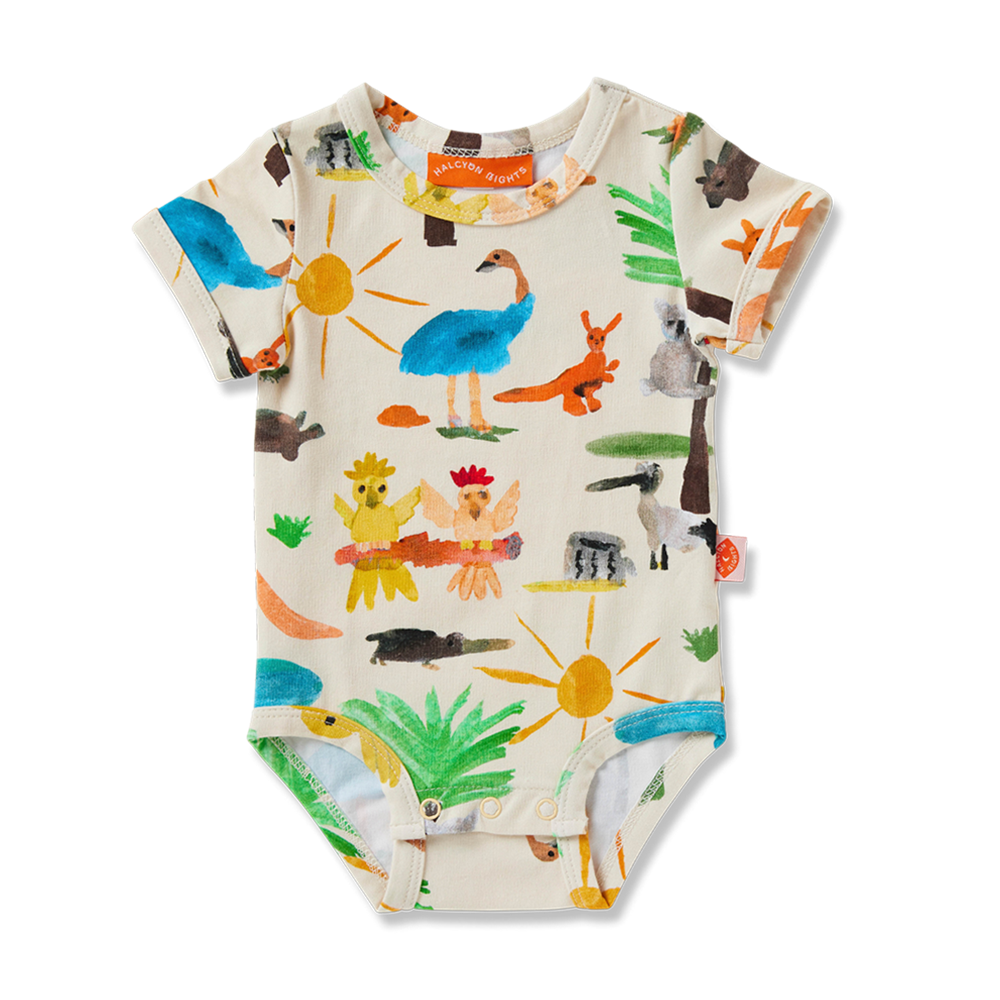 Yo's Country Short Sleeve Bodysuit