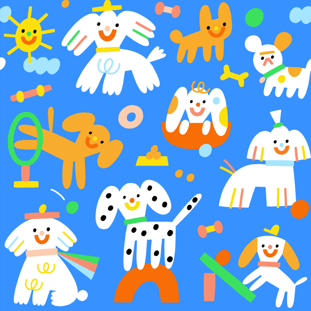 Puppy Park Knit Beanie