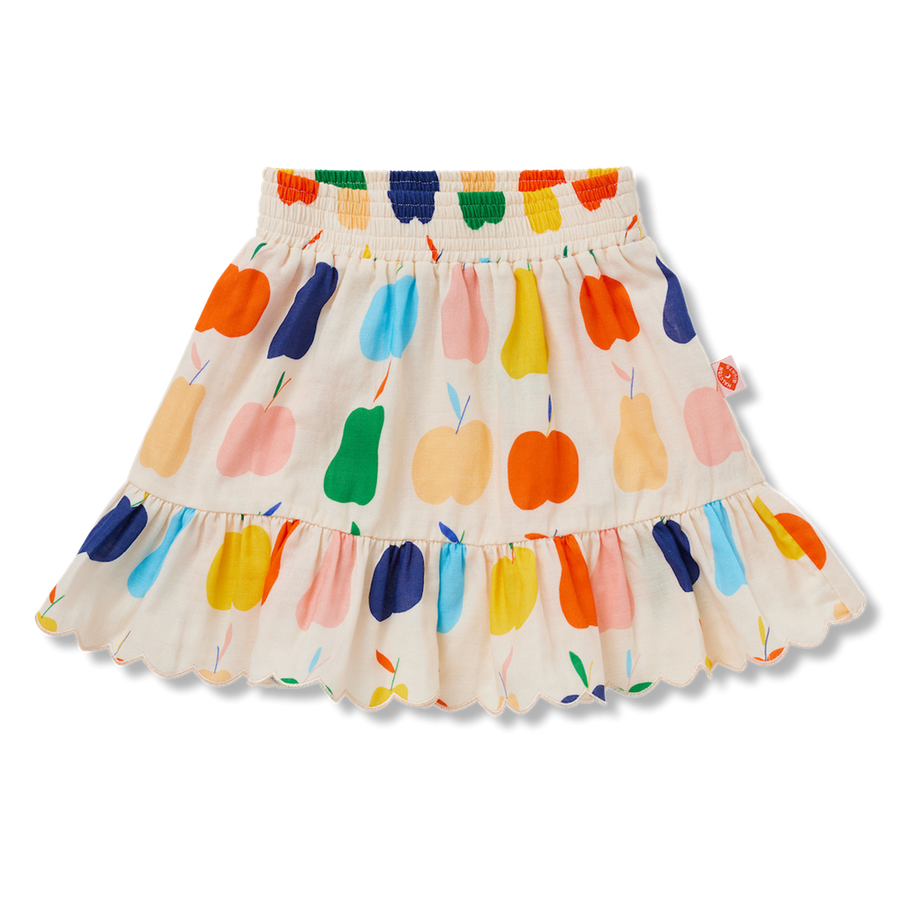 Woven Frill Skirt / Tiny Orchard