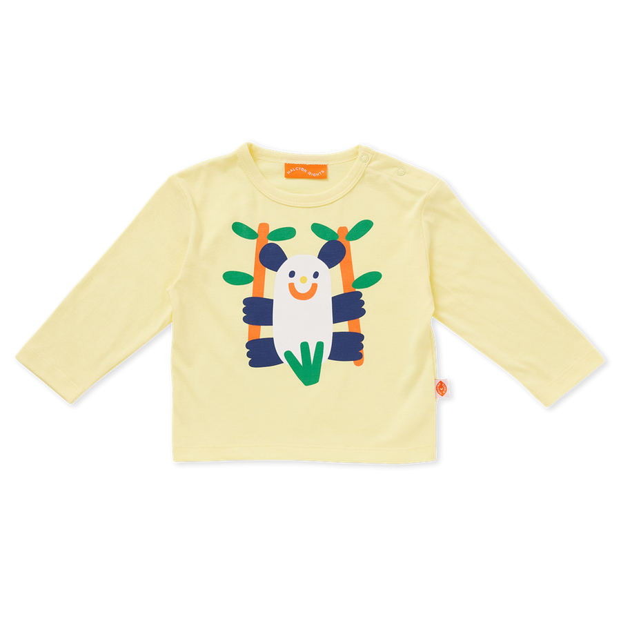 Cotton Long Sleeve T Shirt / Zoo Crew