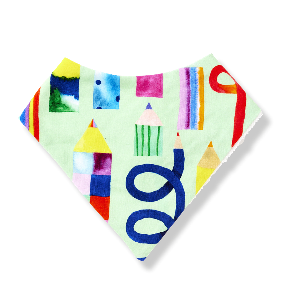 Scribble Squad Bib