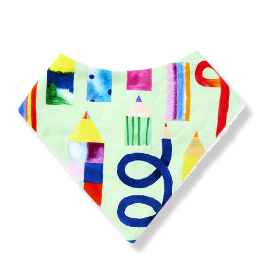 Scribble Squad Bib