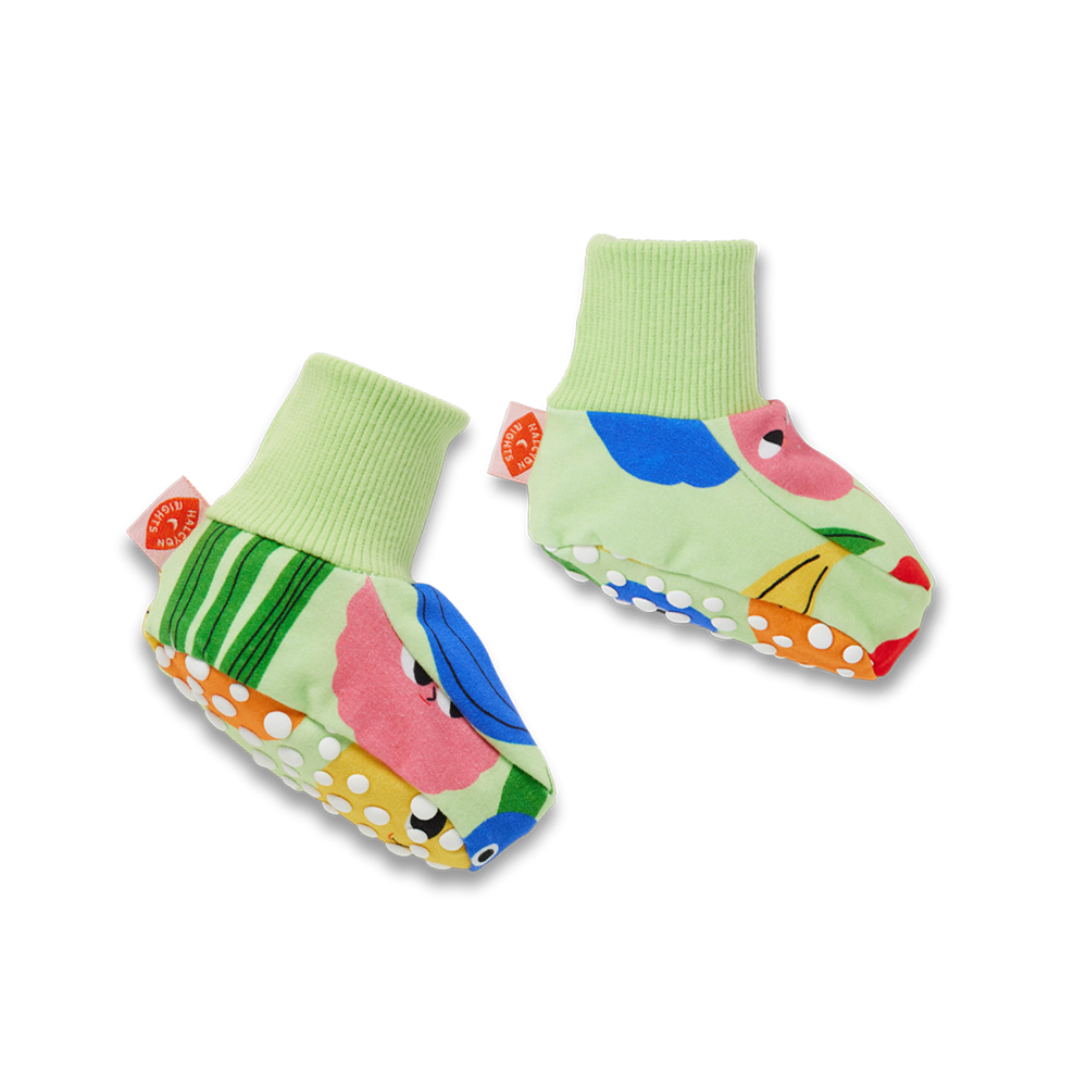 Happy Harvest Baby Booties