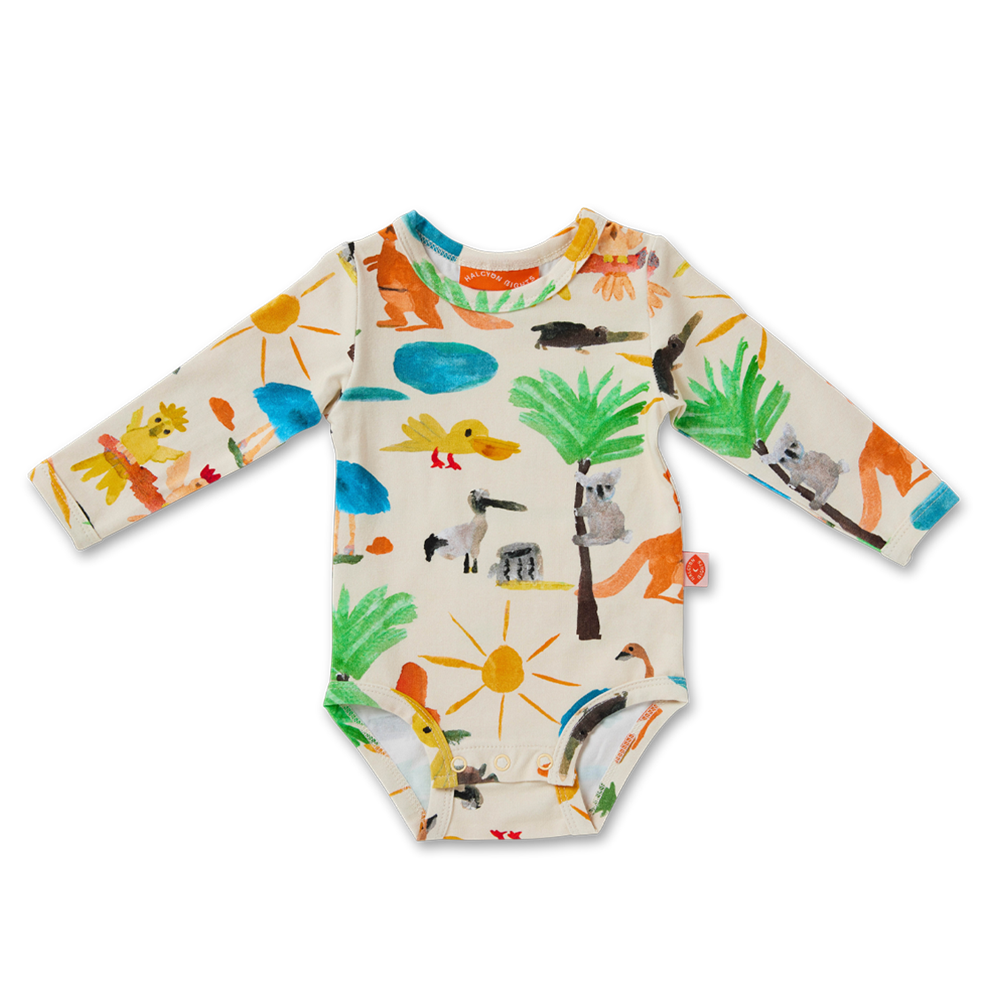 Yo's Country Long Sleeve Bodysuit