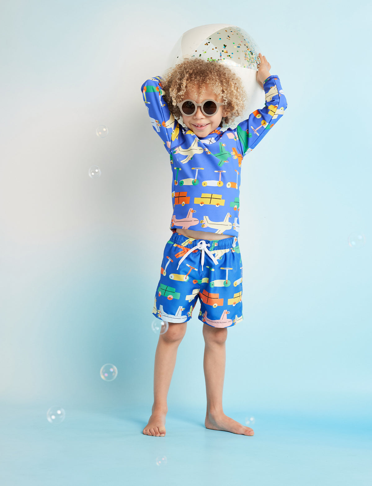 Beep Beep rash vest set