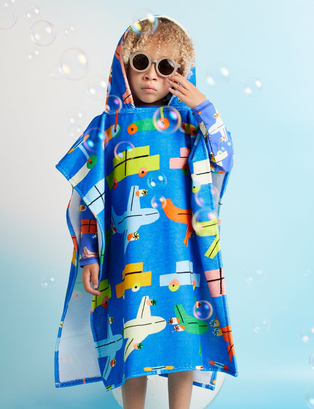 Poncho Towel / Beep Beep