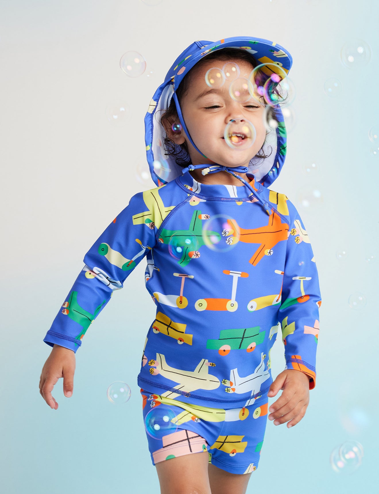 Long Sleeve Rash Vest / Beep Beep