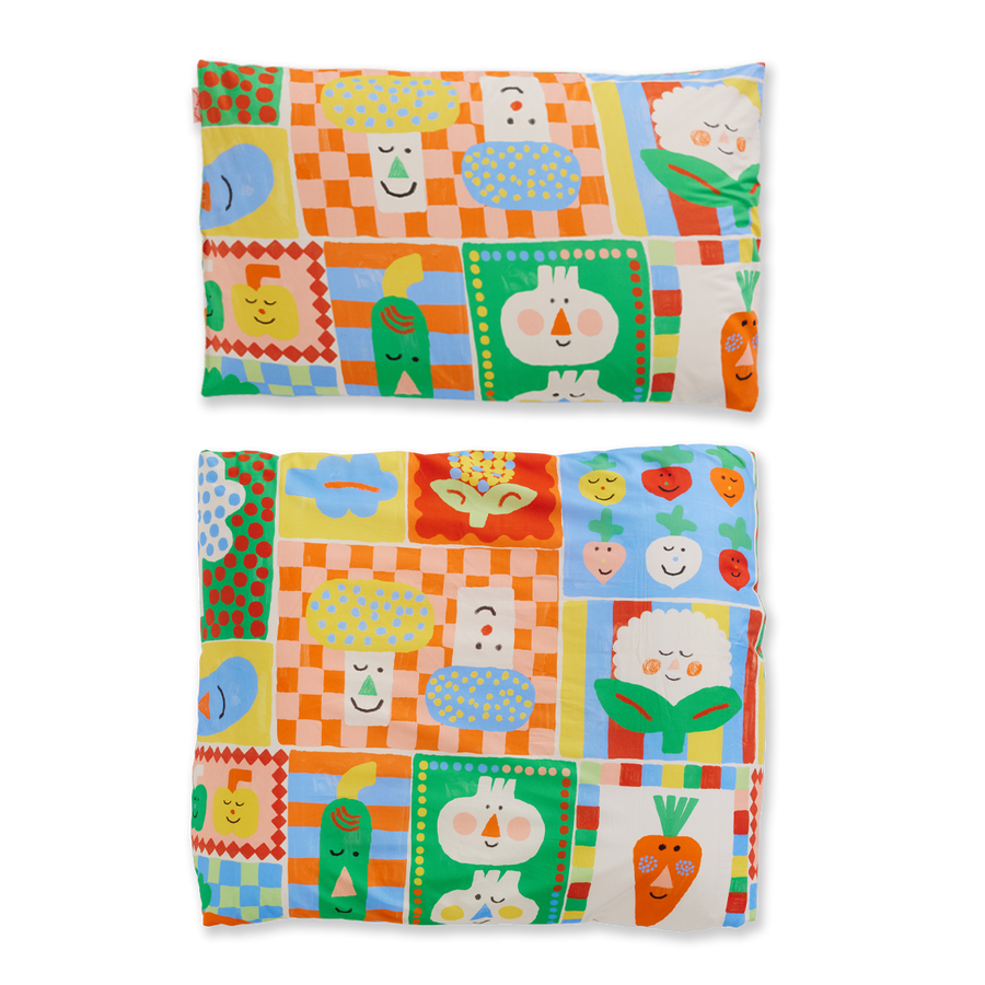 Duvet & Pillowcase Set / Pocket Patch