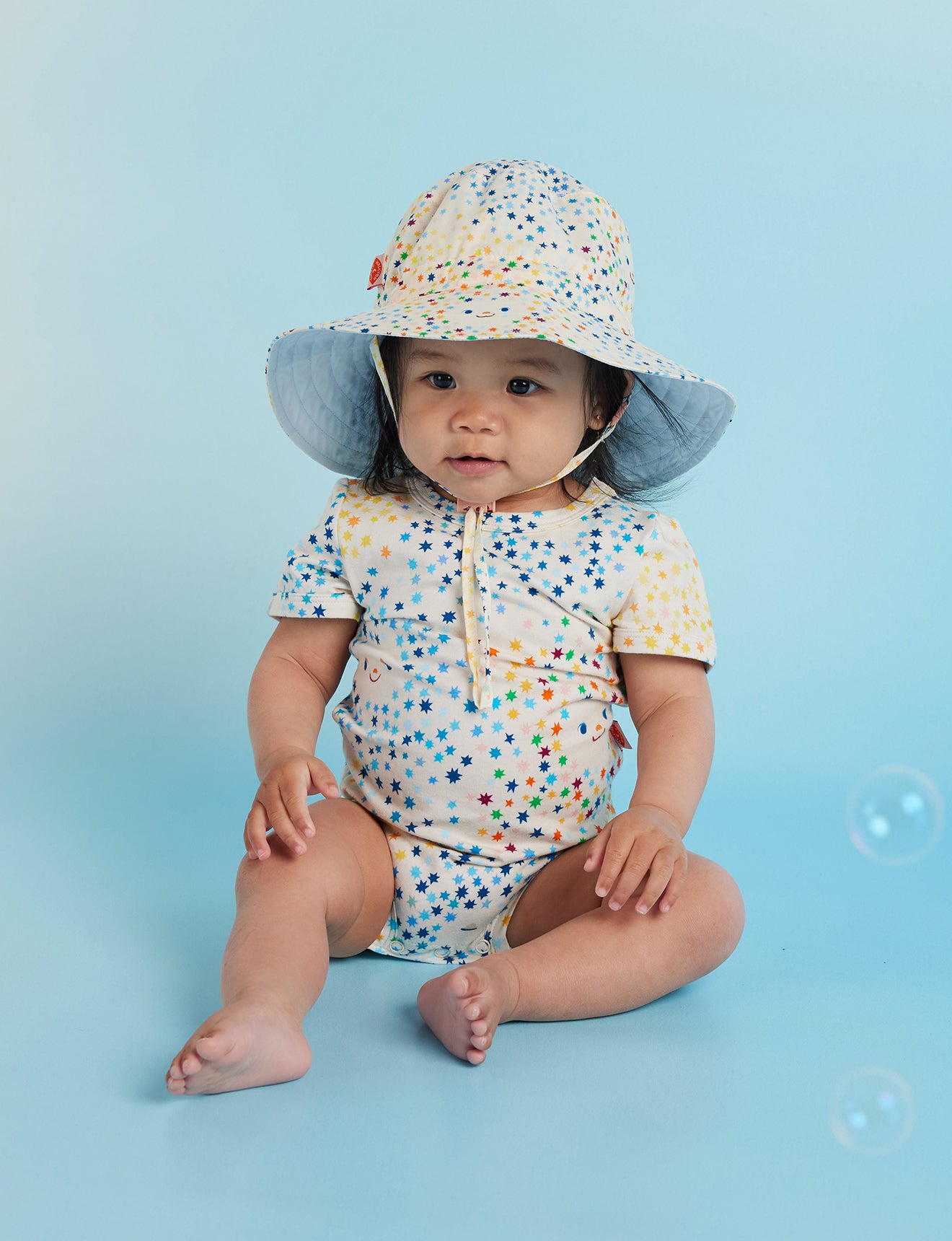 Short Sleeve Bodysuit / Feeling Star