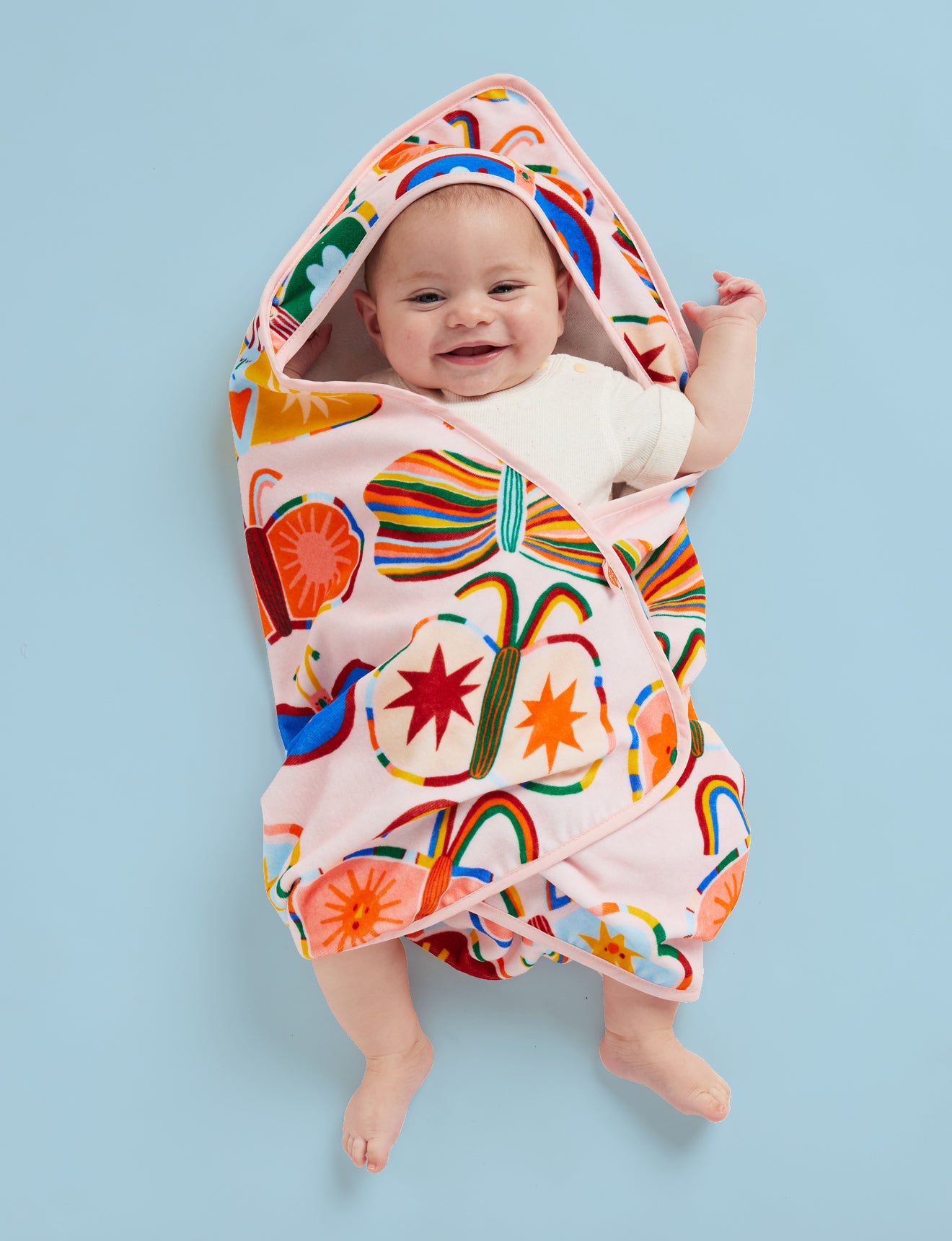 Baby Hooded Towel / Flutterby
