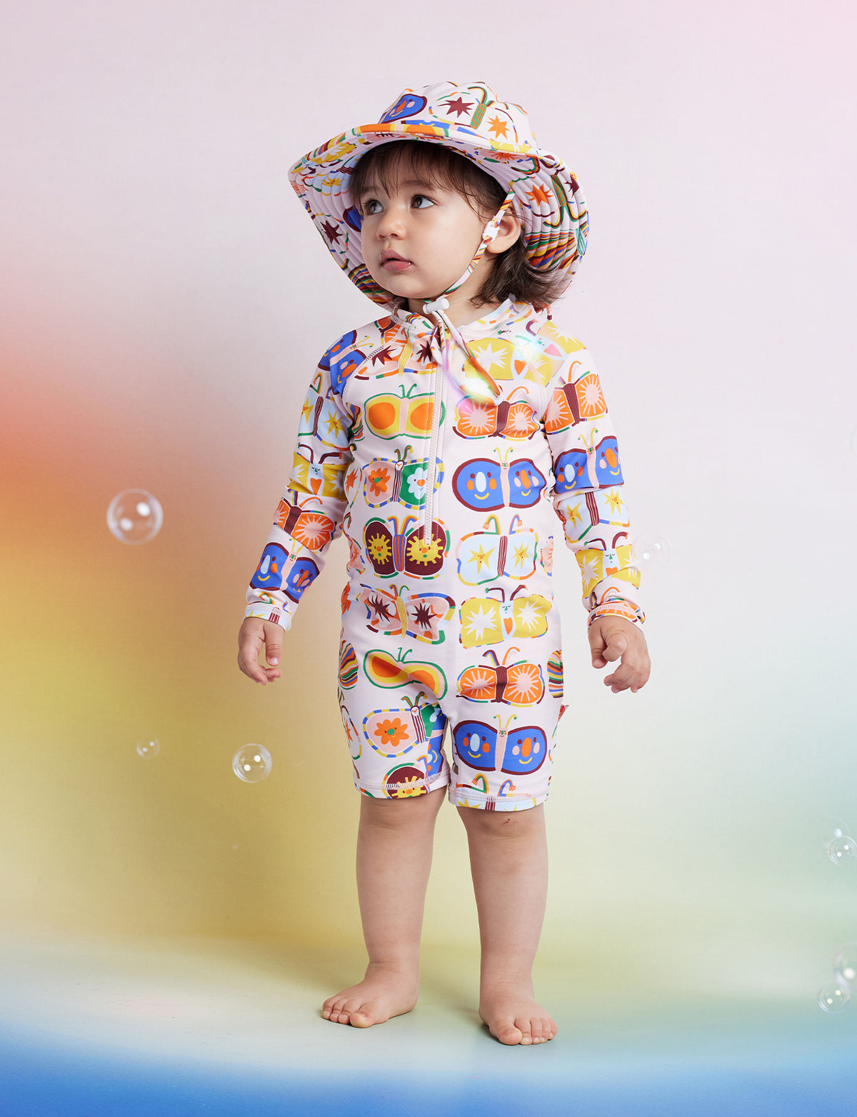 Flutterby rashsuit & towel set
