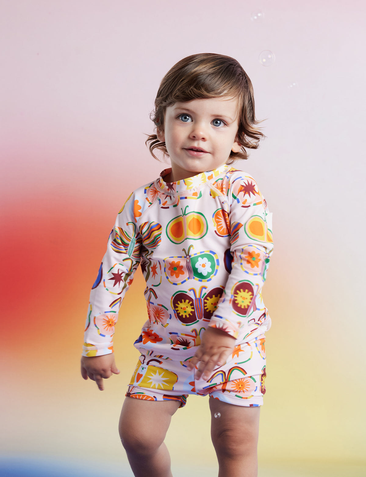 Flutterby rash vest set
