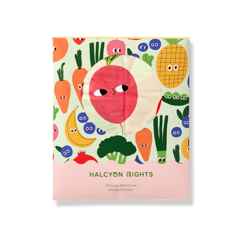 Happy Harvest Change Mat Cover