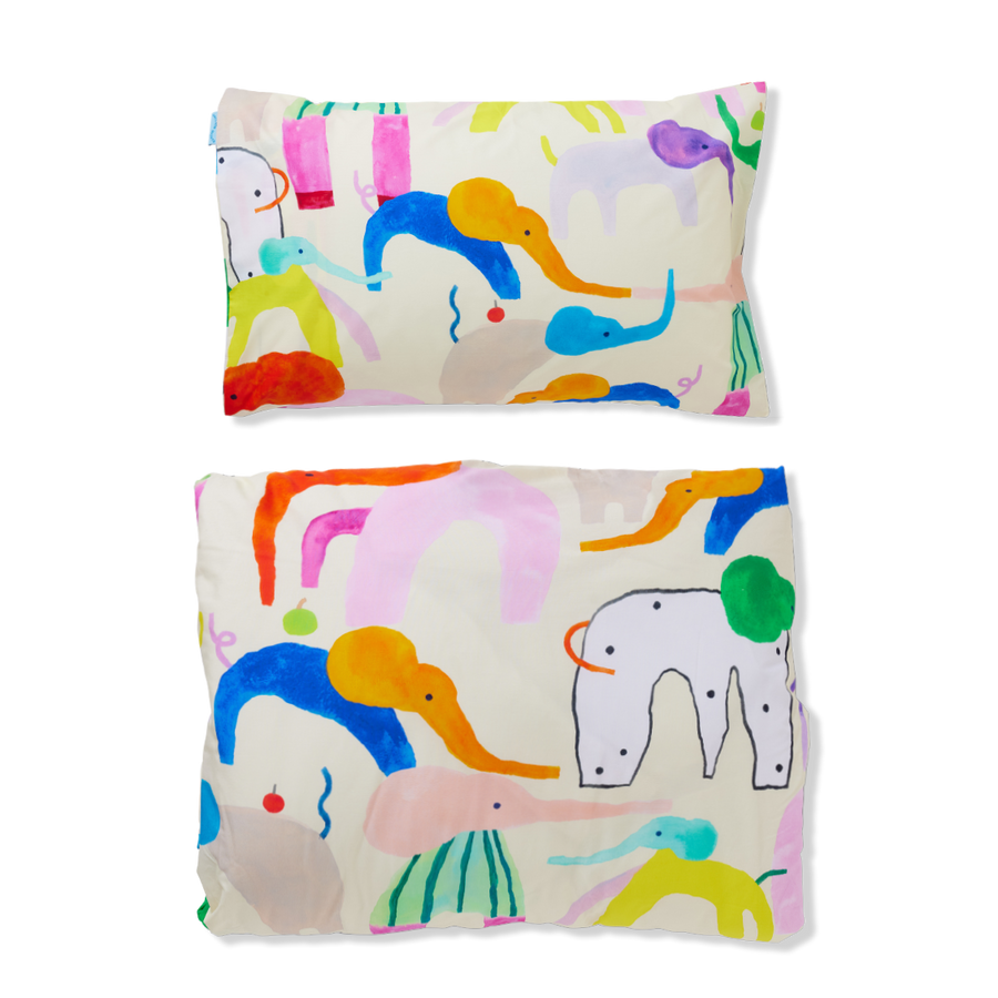 Duvet & Pillowcase Set / Happy Herd