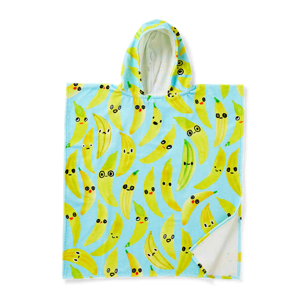 Kids Hooded Towel Peel Party
