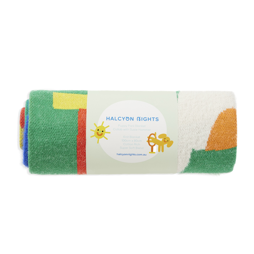 Puppy Park Baby Blanket
