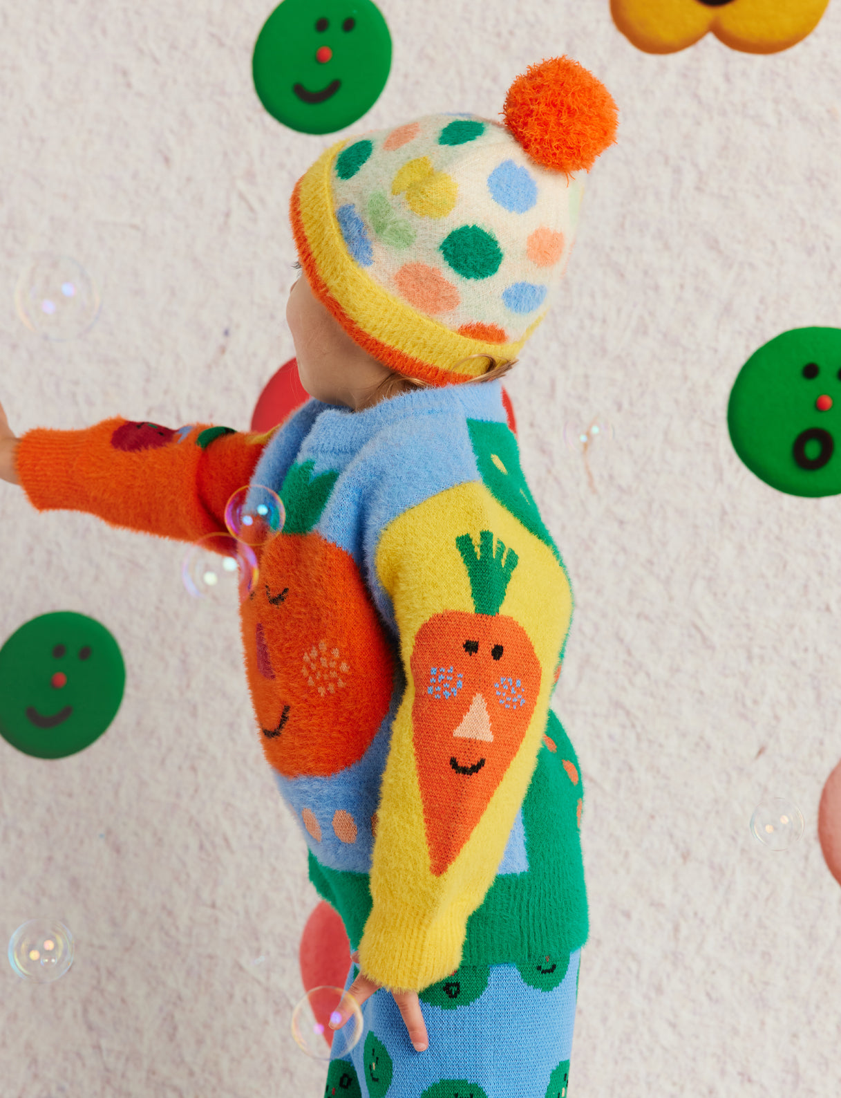 Pocket Patch Knit Beanie