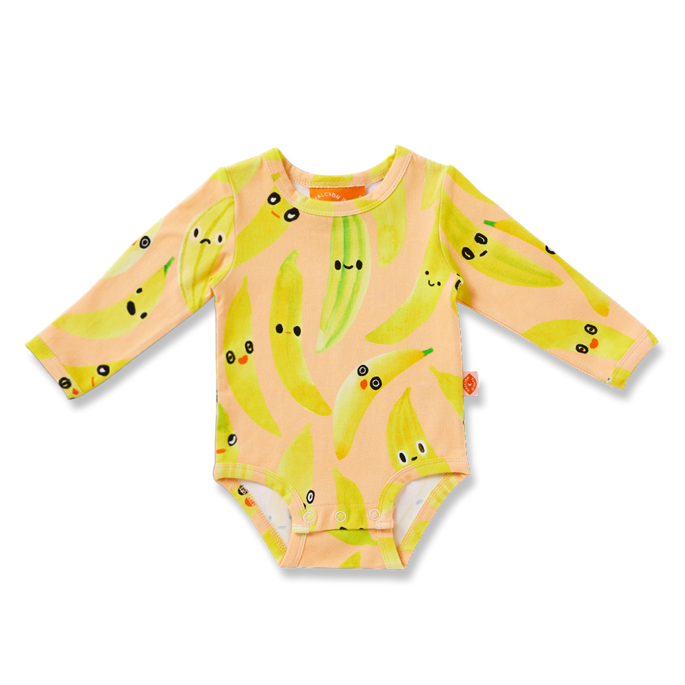 Peel Party Long Sleeve Bodysuit