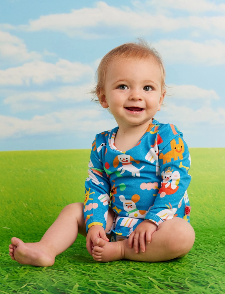 Puppy Park Long Sleeve Bodysuit