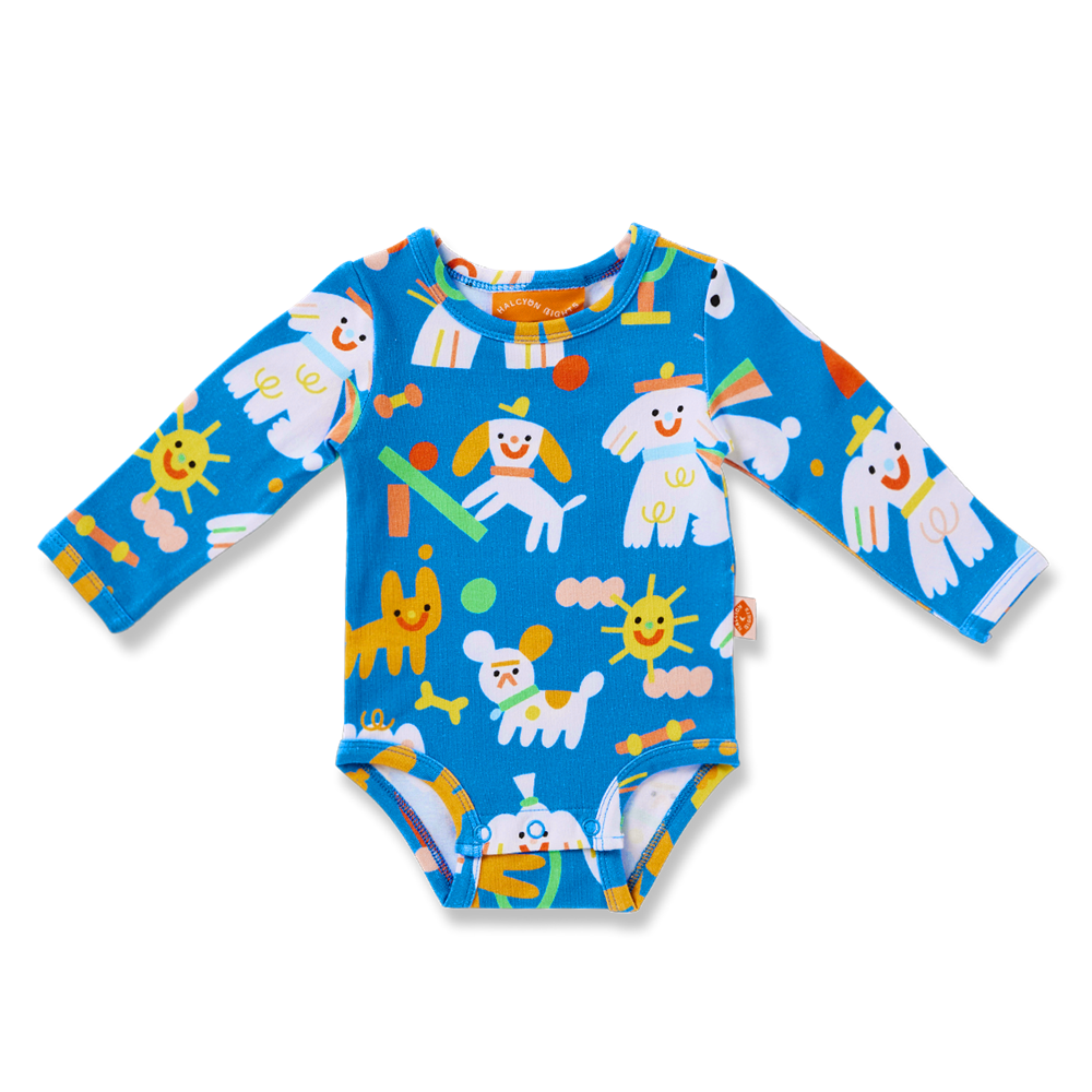Puppy Park Long Sleeve Bodysuit