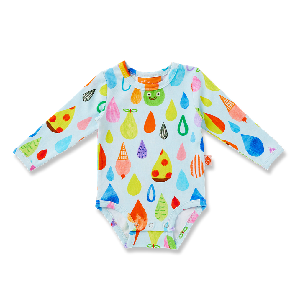 Sun Shower Long Sleeve Bodysuit