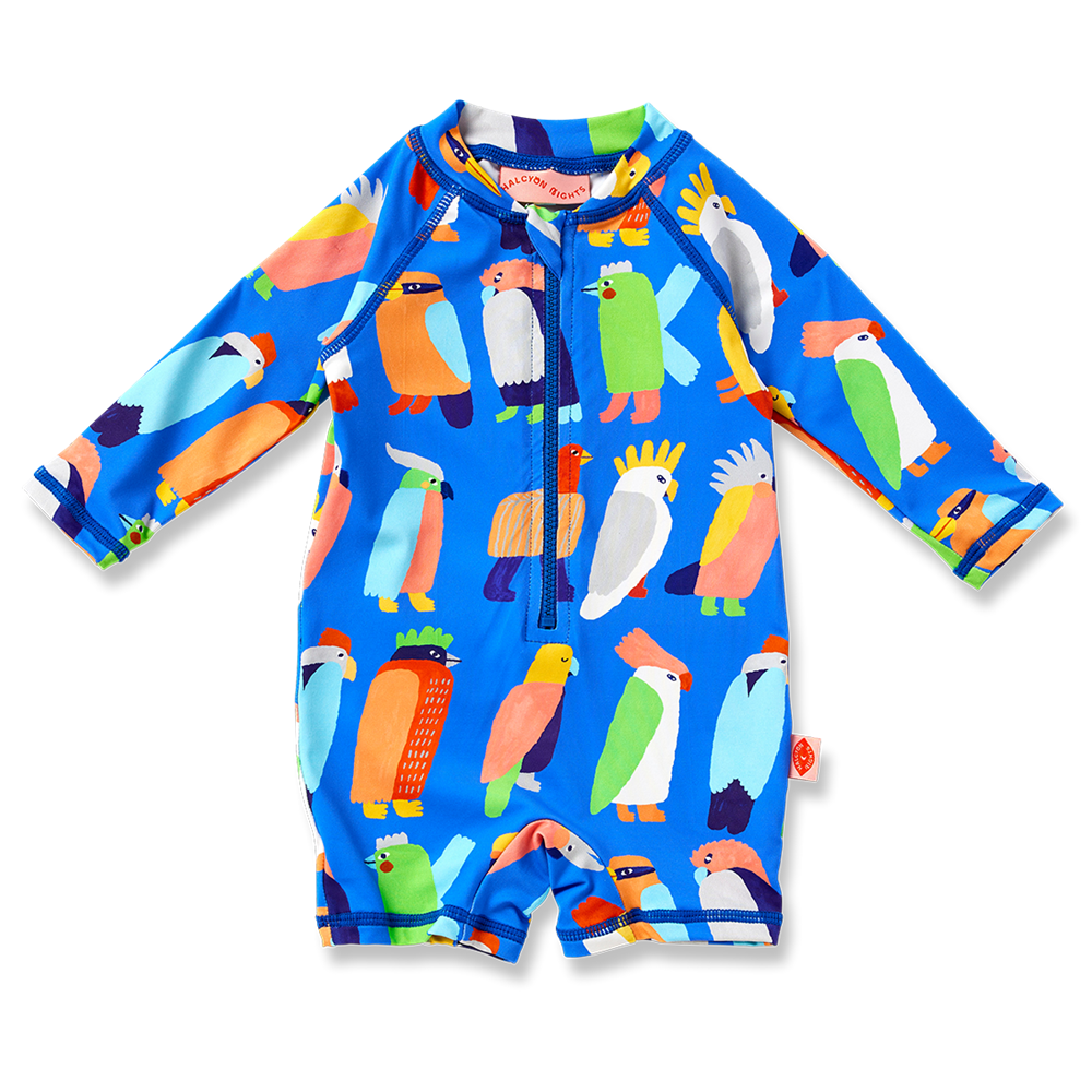 Long Sleeve Rash Suit Flamin' Galahs