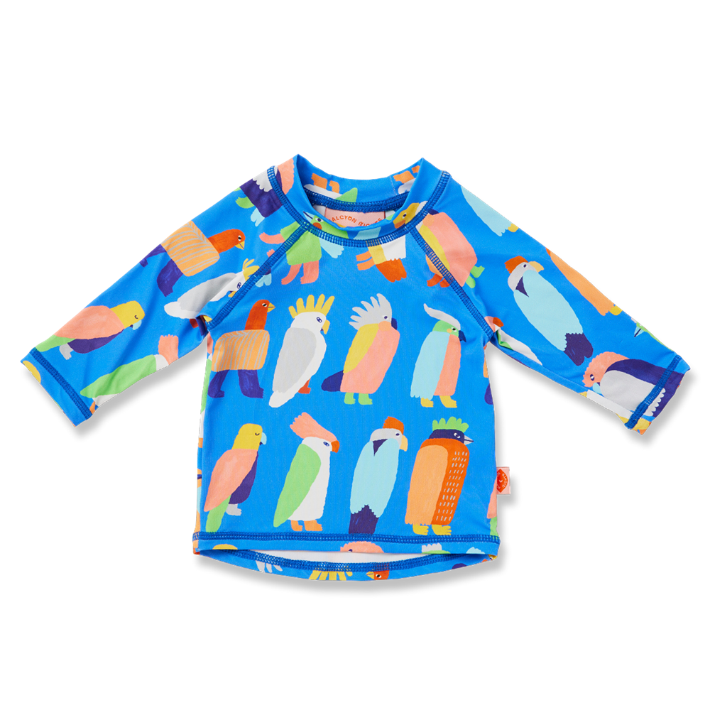 Long Sleeve Rash Vest Flamin' Galahs