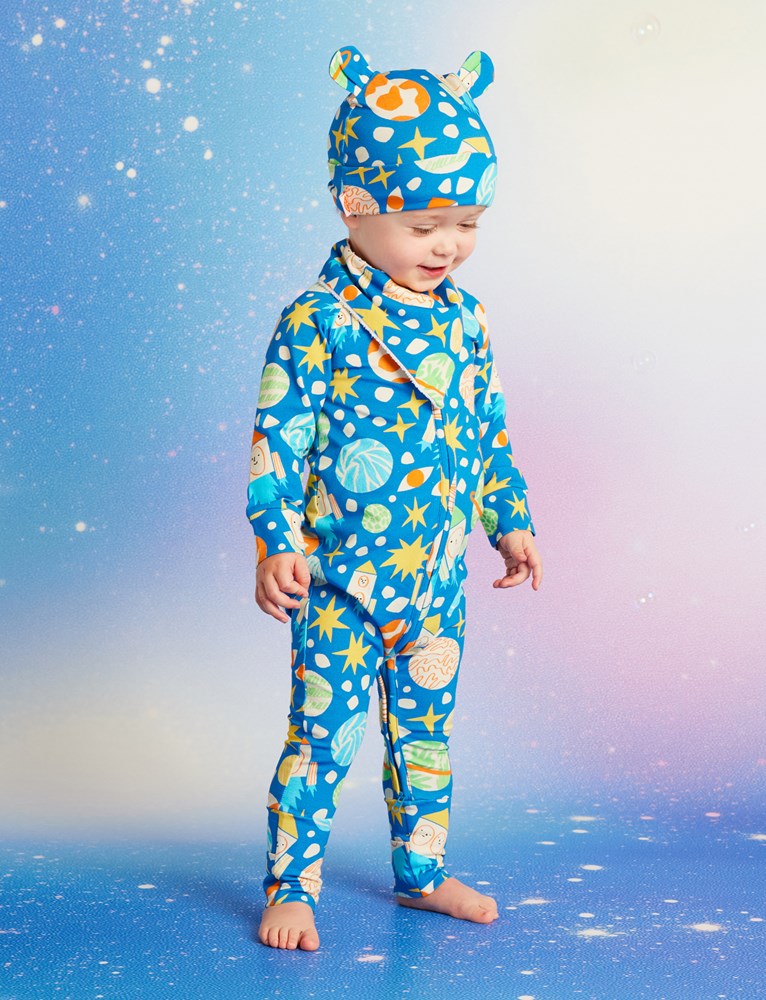 Long Sleeve Romper / See You In Space
