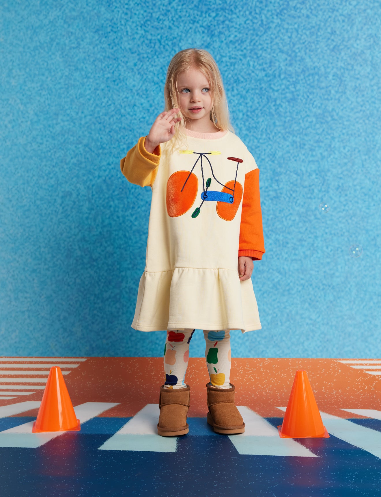 Fleece Dress / Pedal Pals