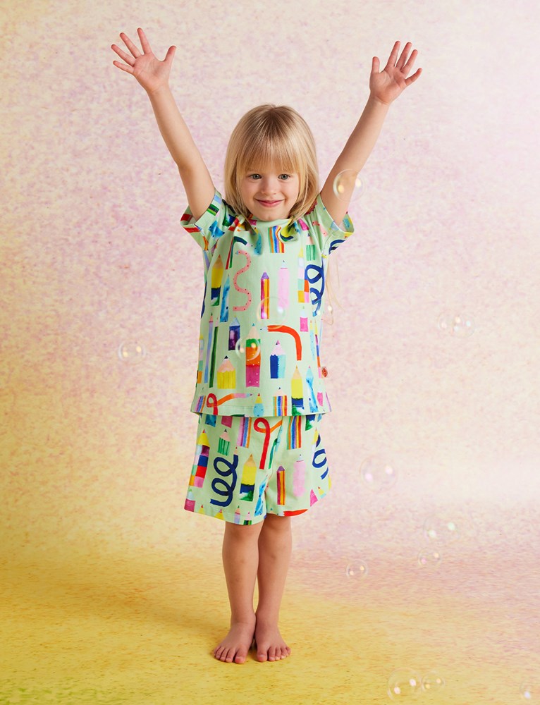 Scribble Squad PJ Set