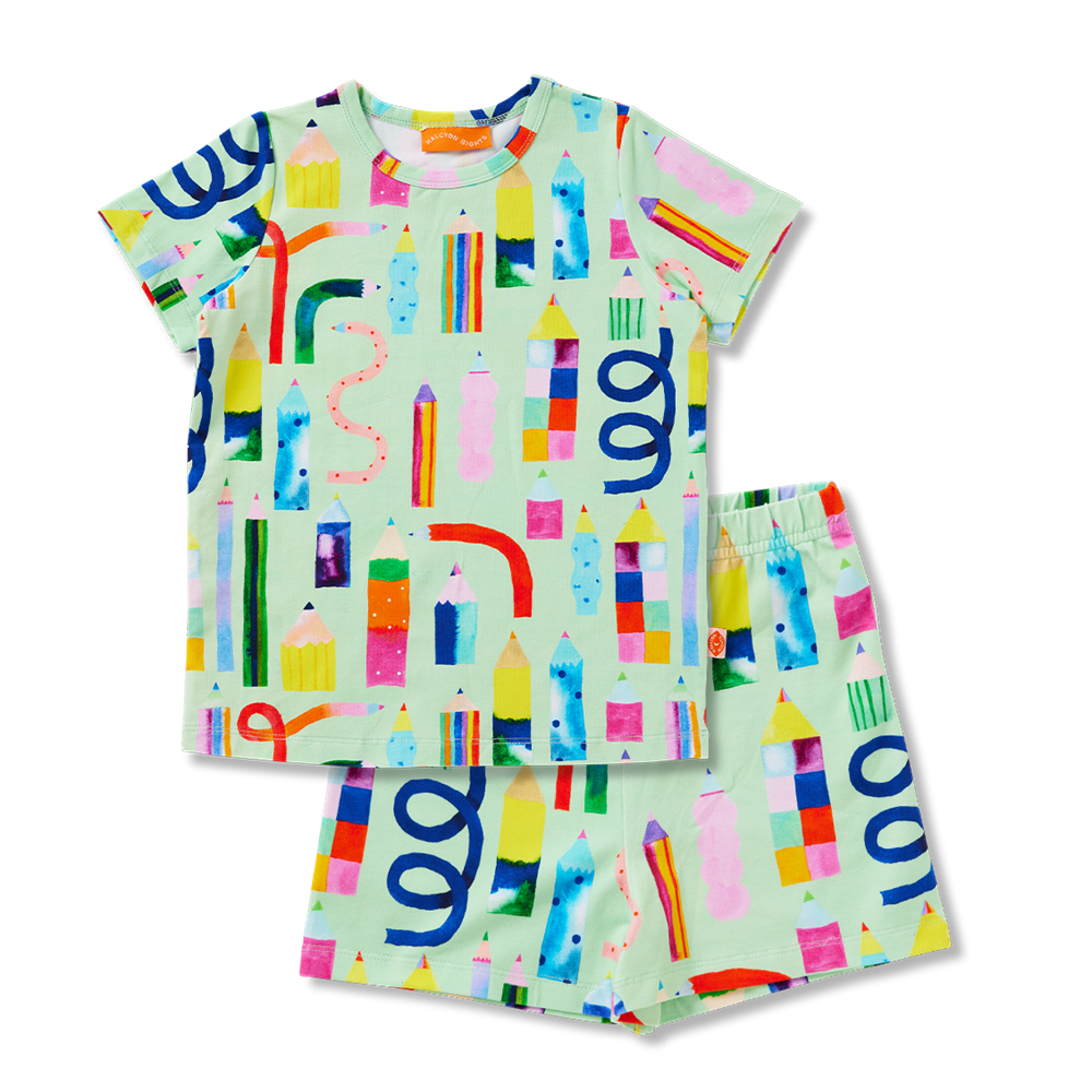 Scribble Squad PJ Set