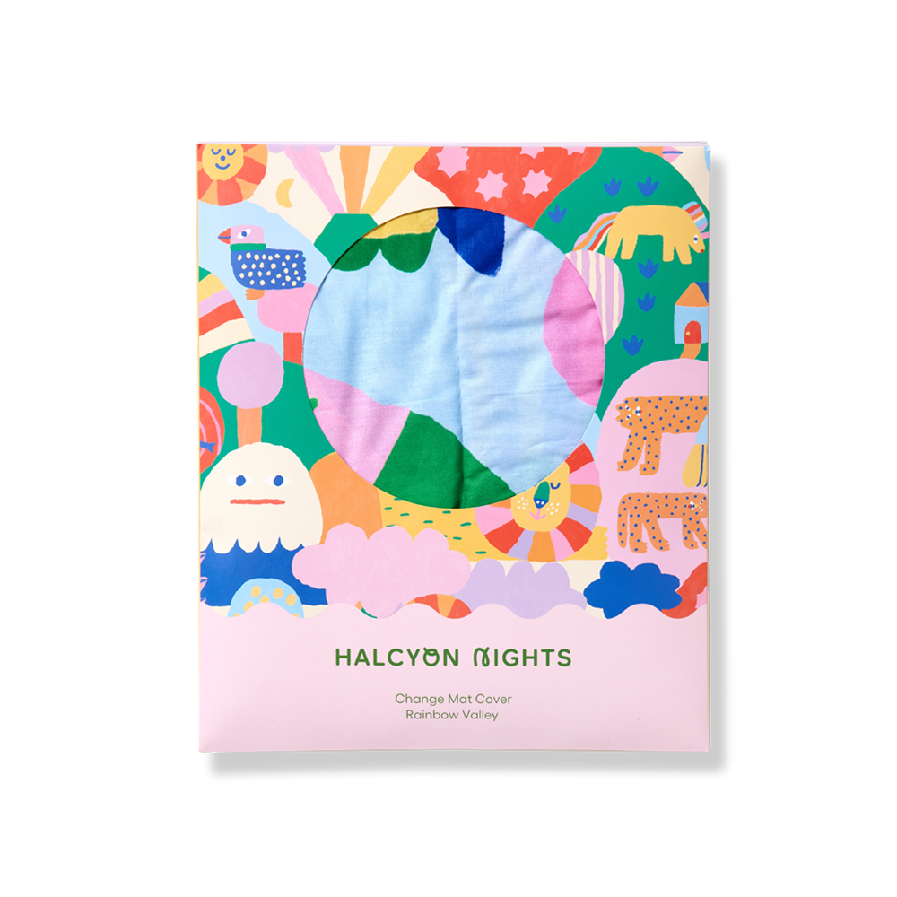 Rainbow Valley Change Mat Cover