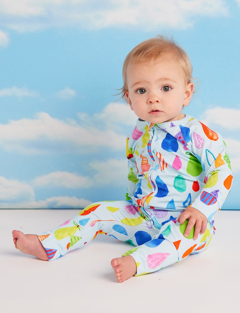 Sun Shower Long Sleeve Romper