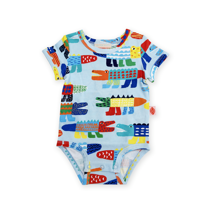 Short Sleeve Bodysuit / Snap Snap