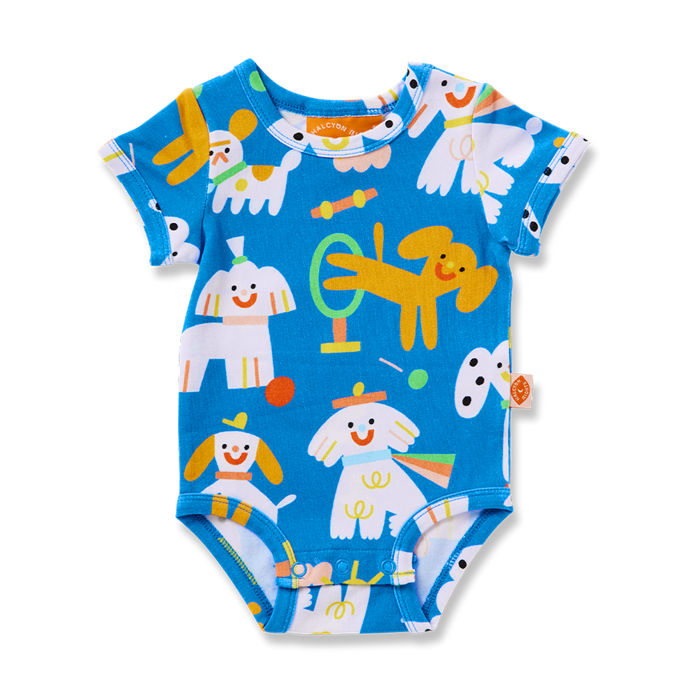 Puppy Park Short Sleeve Bodysuit