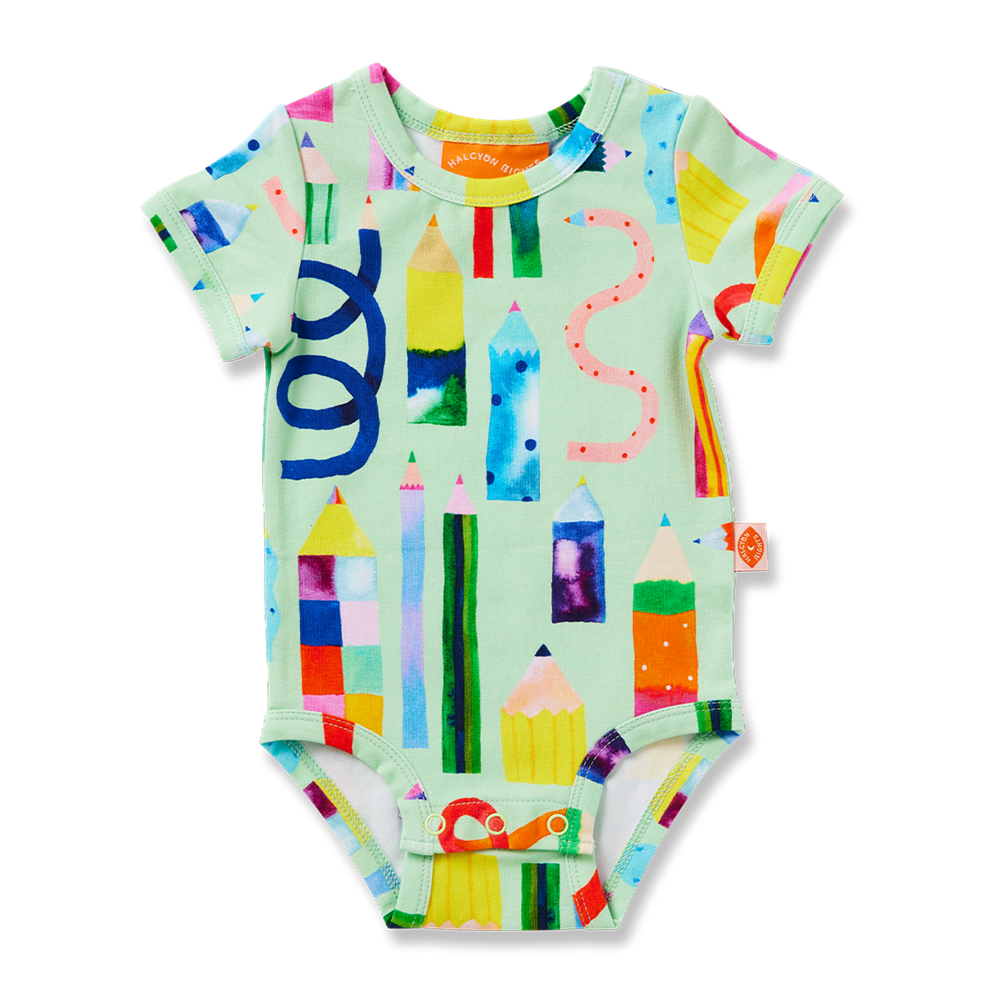 Scribble Squad Short Sleeve Bodysuit