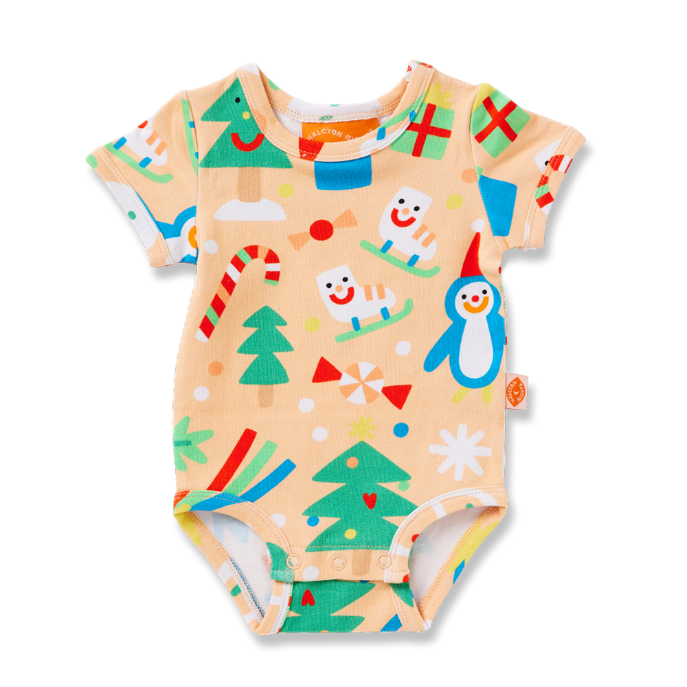 Twinkle Town Short Sleeve Bodysuit