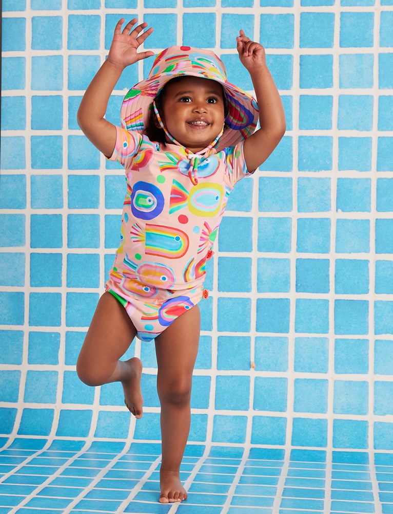 Nappy Swim Cover Fancy Fins