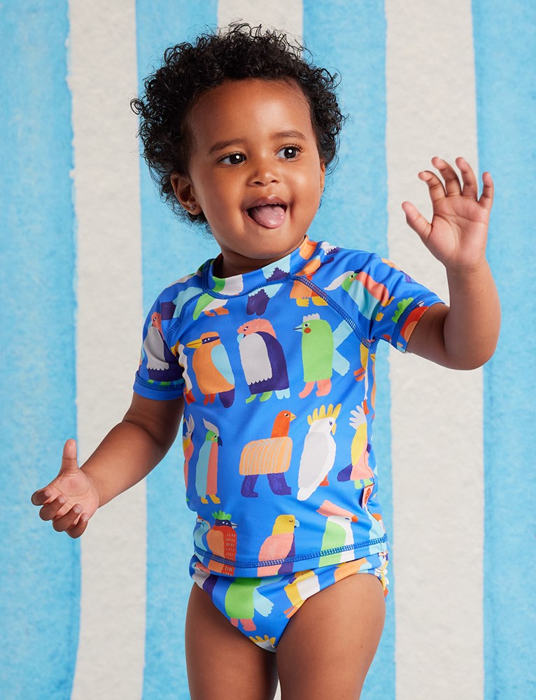 Nappy Swim Cover Flamin' Galahs