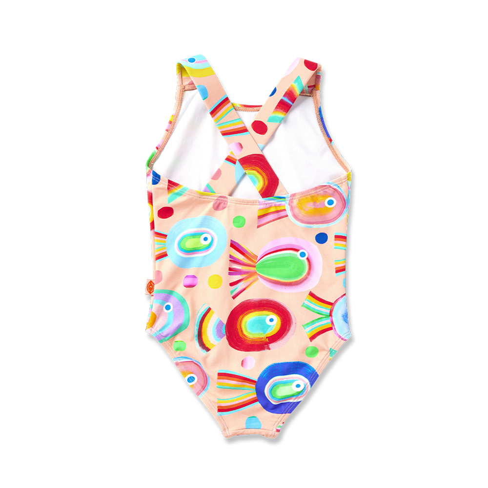 Elastic Strap Bather Fancy Fins
