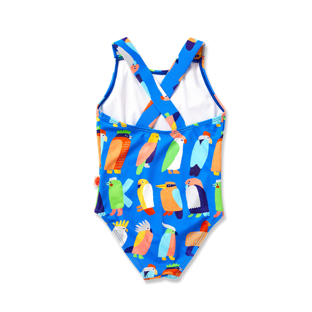 Elastic Strap Bather Flamin' Galahs