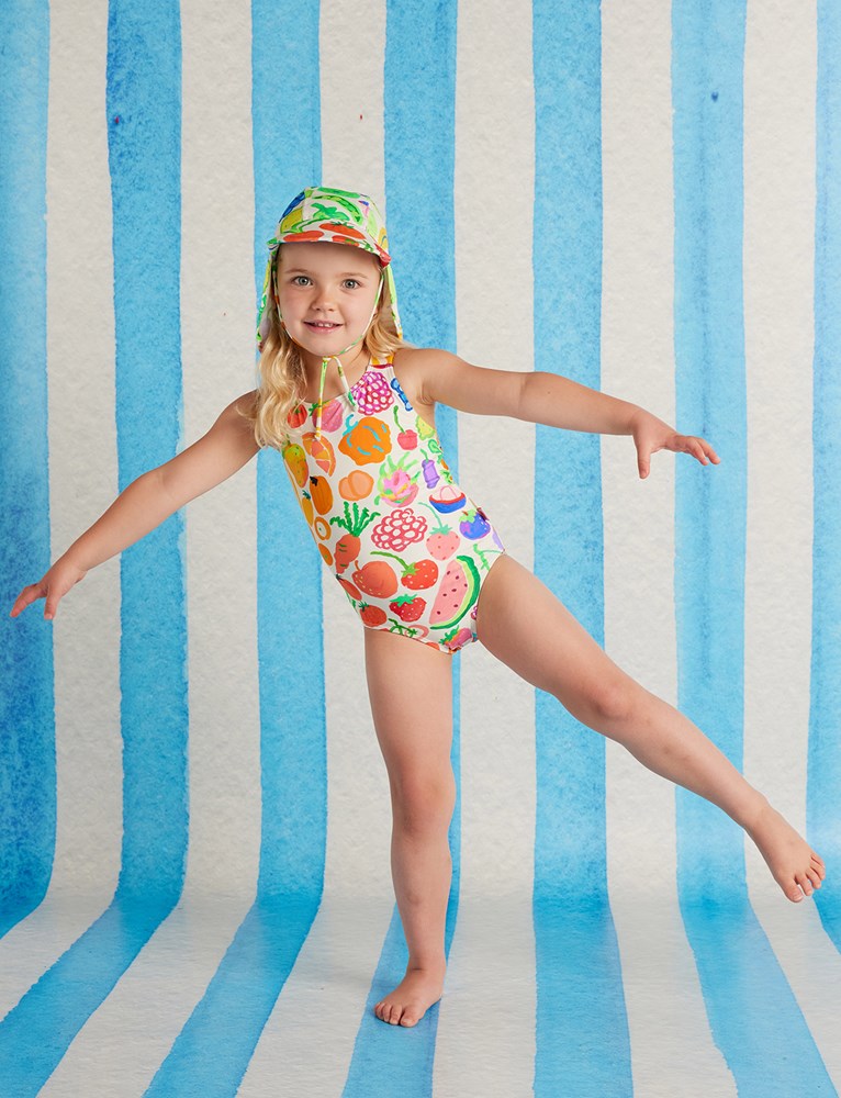 Elastic Strap Bather Eat The Rainbow
