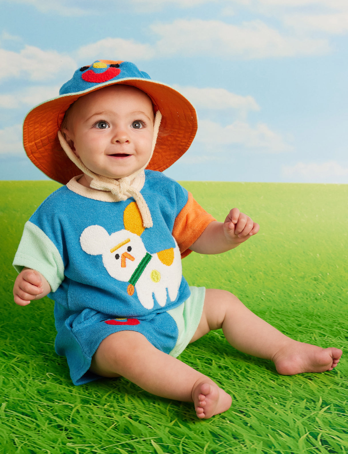 Puppy Park Terry Kids Bucket Hat
