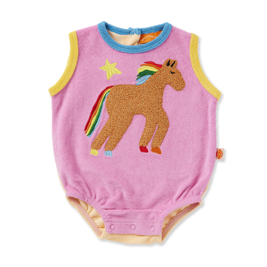 Giddy Up Terry Singlet Suit