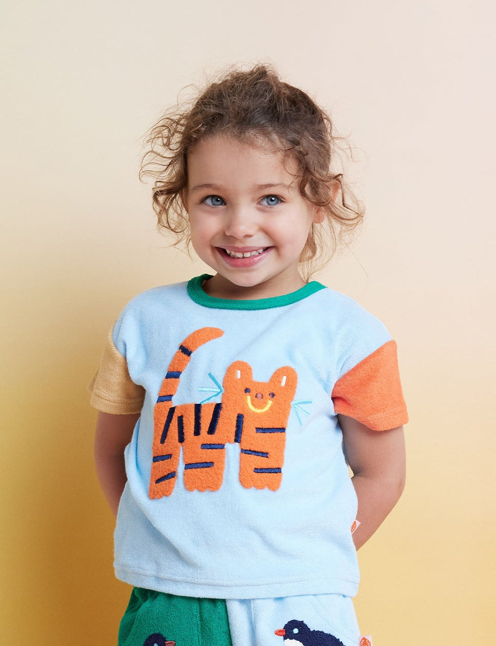 Zoo Crew blue terry set