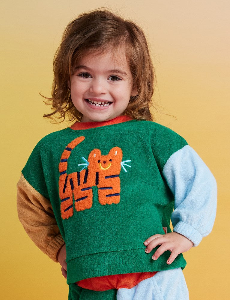 Zoo Crew green terry set